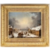 Louis-Claude Malbranche (1790-1838) Scène de vie à la campagne sous la neige huile sur toile vers 1820 MLD Antiquités|MLD Antiquités|MLD Antiquités|MLD Antiquités|MLD Antiquités|MLD Antiquités|MLD Antiquités|MLD Antiquités|MLD Antiquités||