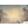 Louis-Claude Malbranche (1790-1838) Scène de vie à la campagne sous la neige huile sur toile vers 1820 Louis-Claude Malbranche (1790-1838) Scène de vie à la campagne sous la neige huile sur toile vers 1820