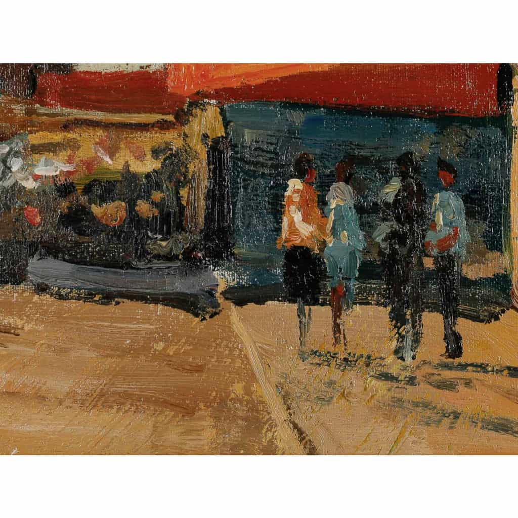 Serge Belloni « Le peintre de Paris » - L’Arc de Triomphe à Paris vers 1960 huile sur toile Serge Belloni « Le peintre de Paris » - L’Arc de Triomphe à Paris vers 1960 huile sur toile