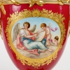 Paire Vases porcelaine 19eme Paire Vases porcelaine 19eme