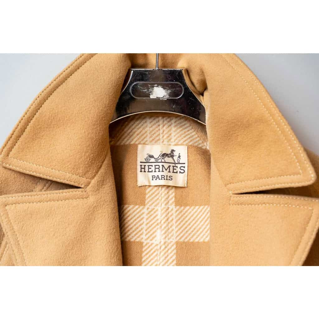 Manteau en cachemire Hermes vintage Manteau en cachemire Hermes vintage