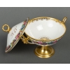 Drageoire en porcelaine de Paris, XIXème siècle Drageoire en porcelaine de Paris, XIXème siècle