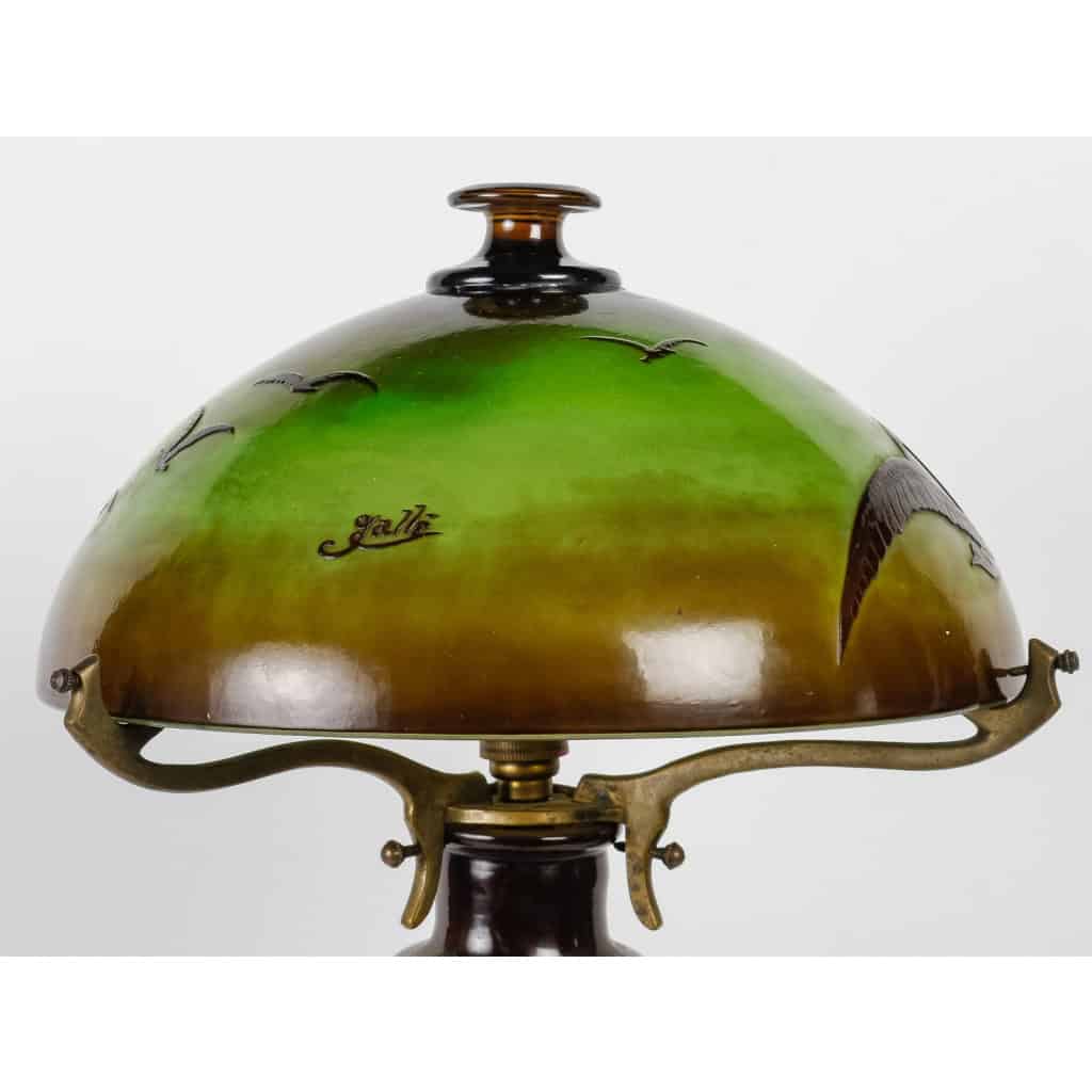 EMILE GALLÉ LAMPE ART NOUVEAU EMILE GALLÉ LAMPE ART NOUVEAU