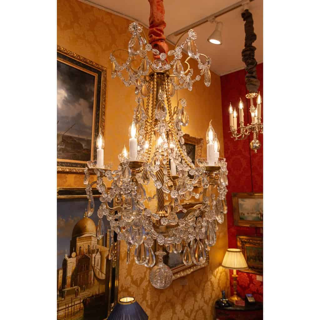 Lustre de style Louis XVI en bois et bronze doré à décor de cristal taillé vers 1880 MLD Antiquités|MLD Antiquités|MLD Antiquités|MLD Antiquités|MLD Antiquités|MLD Antiquités|MLD Antiquités|MLD Antiquités|MLD Antiquités|MLD Antiquités|MLD Antiquités|MLD Antiquités|MLD Antiquités|MLD Antiquités||