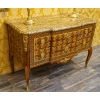 Léonard Boudin Maître en 1761 Commode en marqueterie de cubes sans fonds époque Transition vers 1770 Léonard Boudin Maître en 1761 Commode en marqueterie de cubes sans fonds époque Transition vers 1770