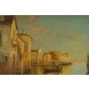 Alphonse Lecoz La Venise Cachée huile sur toile vers 1890-1900 Alphonse Lecoz La Venise Cachée huile sur toile vers 1890-1900