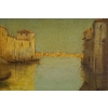 Alphonse Lecoz La Venise Cachée huile sur toile vers 1890-1900 Alphonse Lecoz La Venise Cachée huile sur toile vers 1890-1900