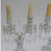 1950′ Paire de Chandeliers Électrifiés Baccarat Modèle Tors, Signée Cachet Baccarat 1950′ Paire de Chandeliers Électrifiés Baccarat Modèle Tors, Signée Cachet Baccarat