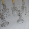 1950′ Paire de Chandeliers Électrifiés Baccarat Modèle Tors, Signée Cachet Baccarat 1950′ Paire de Chandeliers Électrifiés Baccarat Modèle Tors, Signée Cachet Baccarat