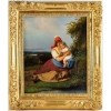 Julien Michel Gué (1789-1843) Portrait champêtre Femme et son Enfant huile sur toile époque Romantique vers 1820 MLD Antiquités|MLD Antiquités|MLD Antiquités|MLD Antiquités|MLD Antiquités|MLD Antiquités|MLD Antiquités|MLD Antiquités|MLD Antiquités|MLD Antiquités||