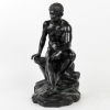 Bronze à patine sombre représentant le Dieu Hermès ou Mercure d’après l'Antique, Fonte De Naples, XIXe siècle circa 1880 Bronze à patine sombre représentant le Dieu Hermès ou Mercure d’après l'Antique, Fonte De Naples, XIXe siècle circa 1880