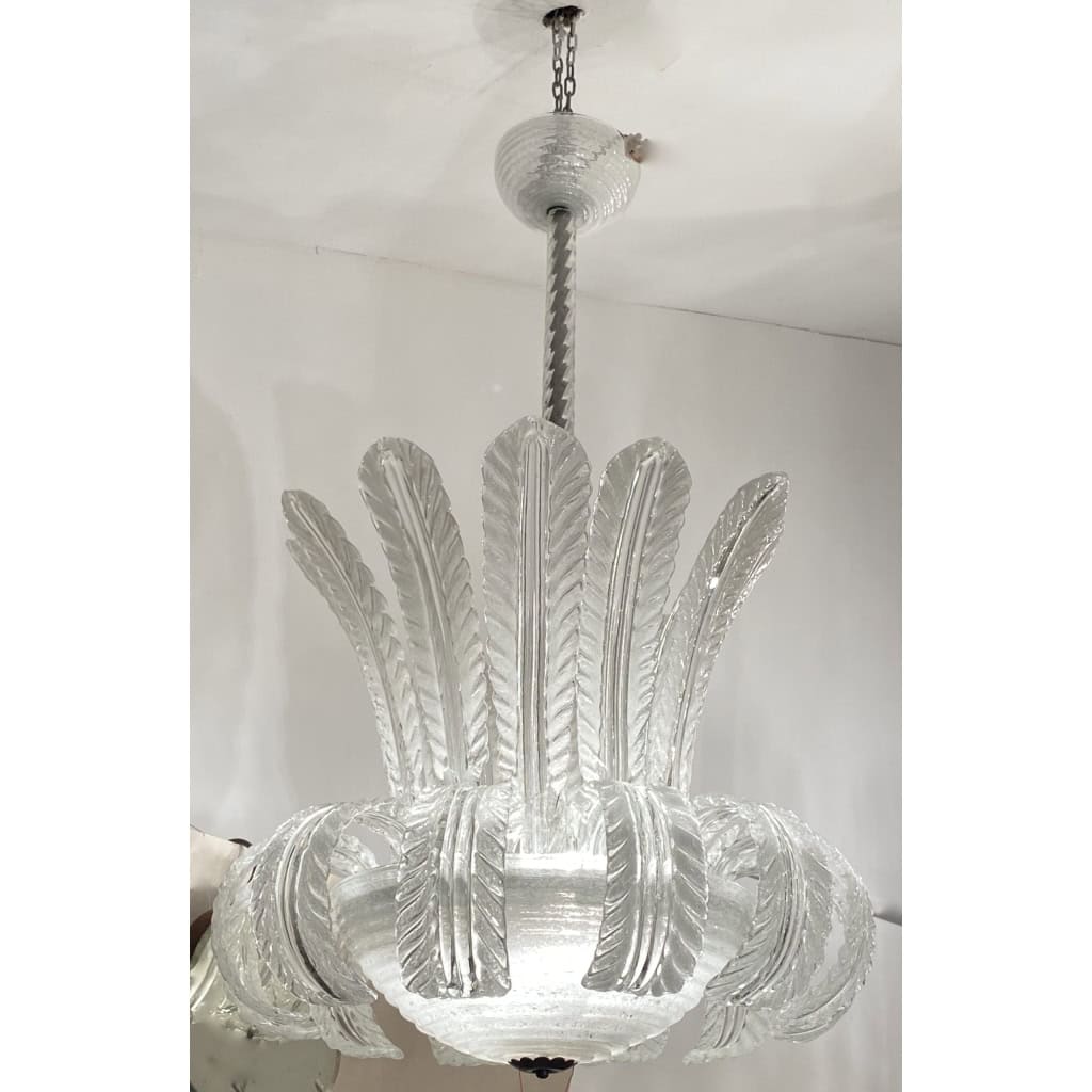 1950/70 Lustre Jet d’Eau Barovier & Toso di Murano |||||||||||||