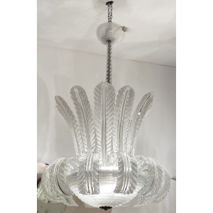 1950/70 Lustre Jet d’Eau Barovier & Toso di Murano |||||||||||||