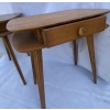 1950′ Paire De Chevets Chêne Design Forme Ovoide 1950′ Paire De Chevets Chêne Design Forme Ovoide