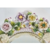 Miroir En Porcelaine De Meissen à Décor De Putti Et Fleurs, XIXe Miroir En Porcelaine De Meissen à Décor De Putti Et Fleurs, XIXe