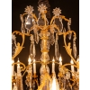 Lustre de la Maison Baccarat d’époque Napoléon III en bronze doré et décor de cristal taillé vers 1870 Lustre de la Maison Baccarat d’époque Napoléon III en bronze doré et décor de cristal taillé vers 1870