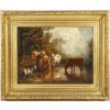 Théodore Levigne (1848-1912) Vaches s’abreuvant à l’étang huile sur toile vers 1875 MLD Antiquités|MLD Antiquités|MLD Antiquités|MLD Antiquités|MLD Antiquités|MLD Antiquités|MLD Antiquités|MLD Antiquités|MLD Antiquités||