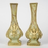 Une Paire De Petits Vases En Pâte De Verre Fin XIXè Siècle Une Paire De Petits Vases En Pâte De Verre Fin XIXè Siècle