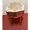 1950′ Commode Arbalète 1 Tiroir Bois Doré Et Metacrylate Eglomise Maison Bagués 1950′ Commode Arbalète 1 Tiroir Bois Doré Et Metacrylate Eglomise Maison Bagués