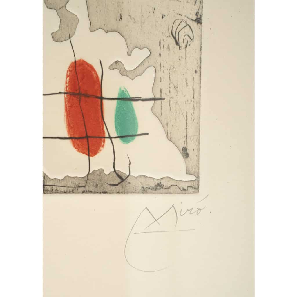 JOAN MIRO, La Petite Barrière, 1967 JOAN MIRO, La Petite Barrière, 1967