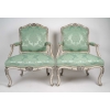 Paire De Fauteuils à La Reine Louis XV. XVIIIème Siècle. Paire De Fauteuils à La Reine Louis XV. XVIIIème Siècle.