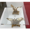 1970′ Table Basse Aux Aigles En Bronze Doré Signée De Boeltz Pour Roméo Paris ||||||||||||||||||||