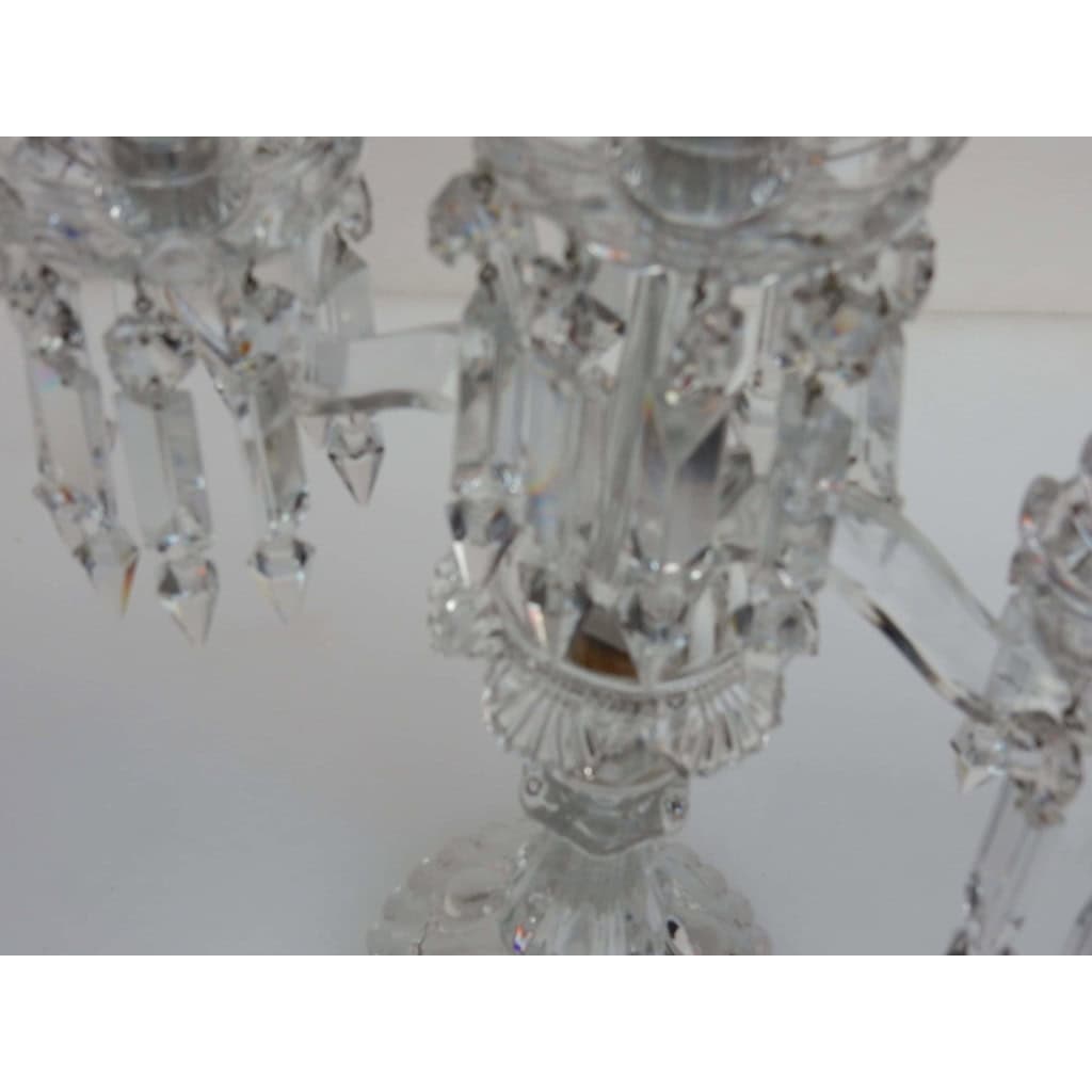 1900′ Paire de Chandeliers Baccarat 1900′ Paire de Chandeliers Baccarat