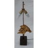 1970′ Lampe Décor De Tête De Cheval Bronze Doré DLG Duval Brasseur Non Signée 1970′ Lampe Décor De Tête De Cheval Bronze Doré DLG Duval Brasseur Non Signée