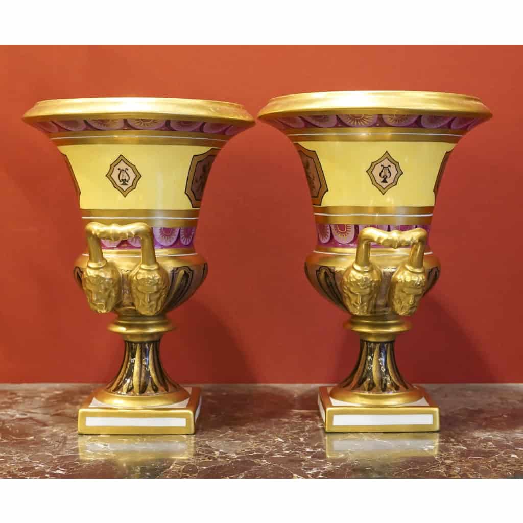 Le Tallec "Paire de Vases Médicis " Le Tallec "Paire de Vases Médicis "