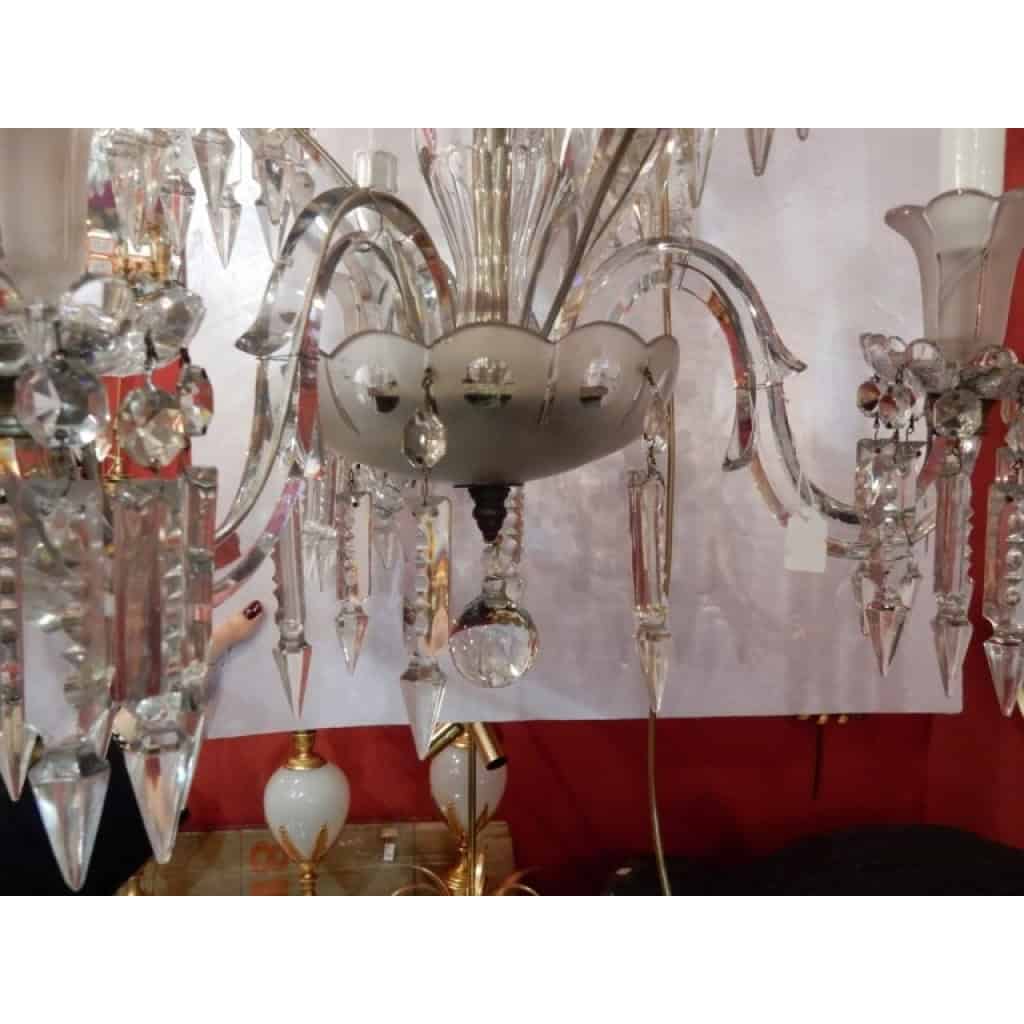 1950′ Lustre 6 Branches Baccarat 1950′ Lustre 6 Branches Baccarat