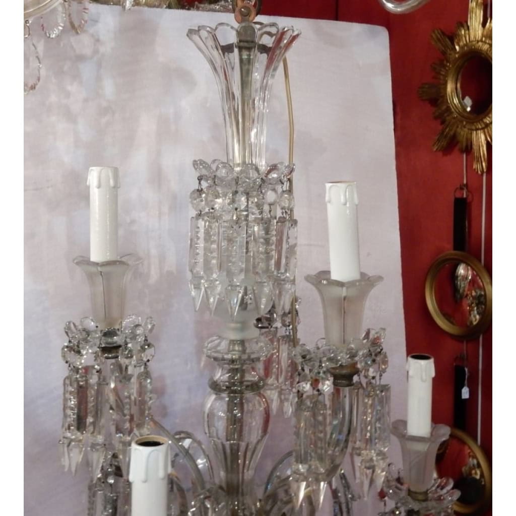 1950′ Lustre 6 Branches Baccarat 1950′ Lustre 6 Branches Baccarat