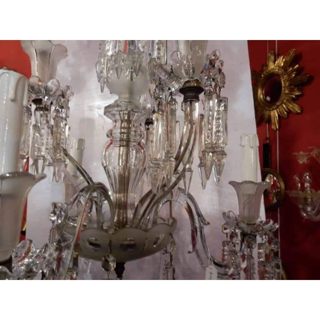 1950′ Lustre 6 Branches Baccarat 1950′ Lustre 6 Branches Baccarat