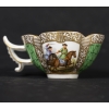 Ensemble de tasses Saxe, XIXème siècle Ensemble de tasses Saxe, XIXème siècle