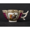 Ensemble de tasses Saxe, XIXème siècle Ensemble de tasses Saxe, XIXème siècle