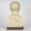 Sculpture en cire représentant un bust d’homme, XXème siècle. Sculpture en cire représentant un bust d’homme, XXème siècle.