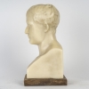 Sculpture en cire représentant un bust d’homme, XXème siècle. Sculpture en cire représentant un bust d’homme, XXème siècle.