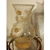 1970′ Vase Cristal Murano Style Barovier & Toso Avec Paillons d’Or Non Signé ||||||||