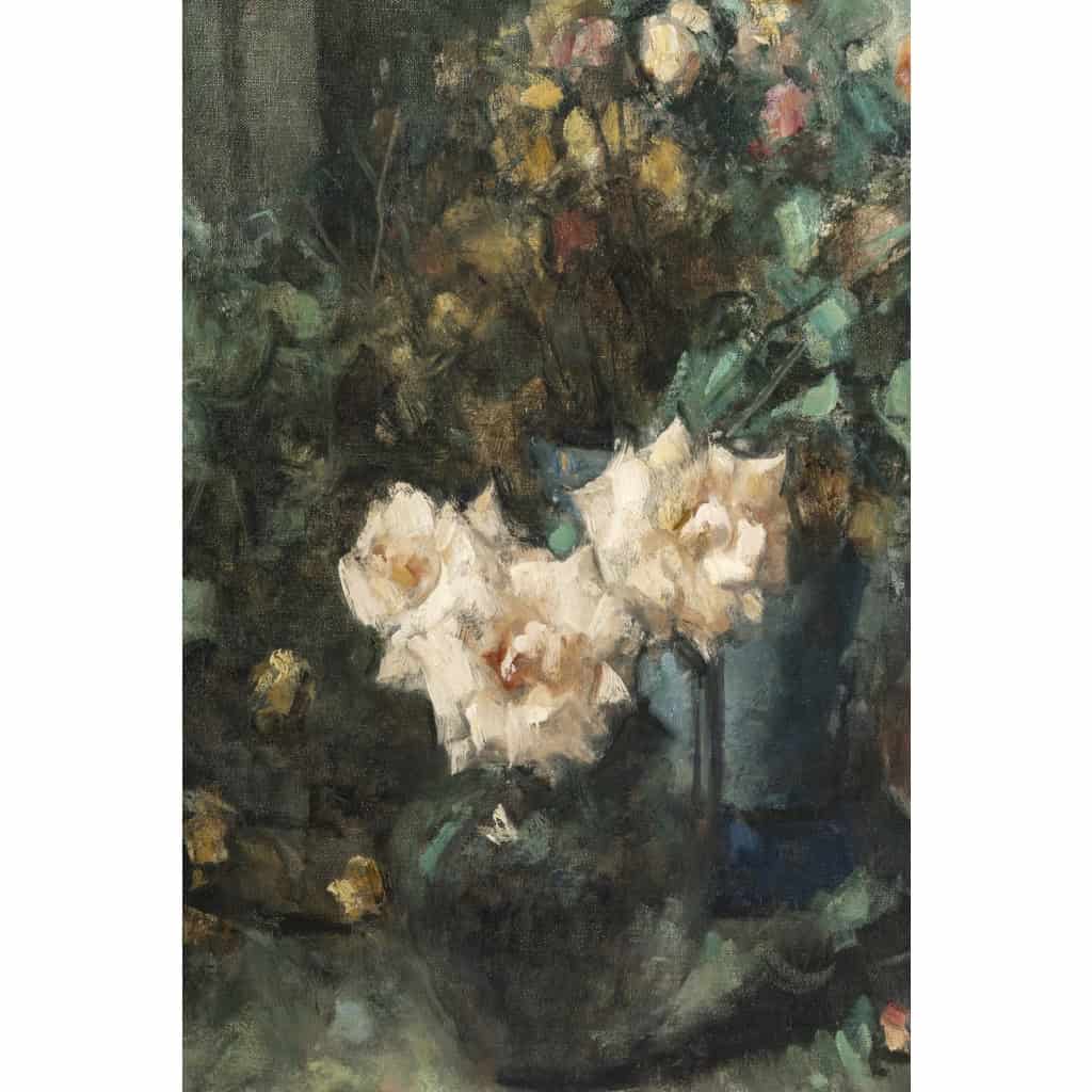 Jean Louis Auguste Laudy (1877-1956). Bouquets De Roses Jean Louis Auguste Laudy (1877-1956). Bouquets De Roses