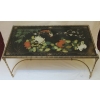 1970′ Table Basse Style Baguès Laque de Chine ||||||