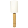 1970 Large Bamboo Lamp Maison Roche ||||||