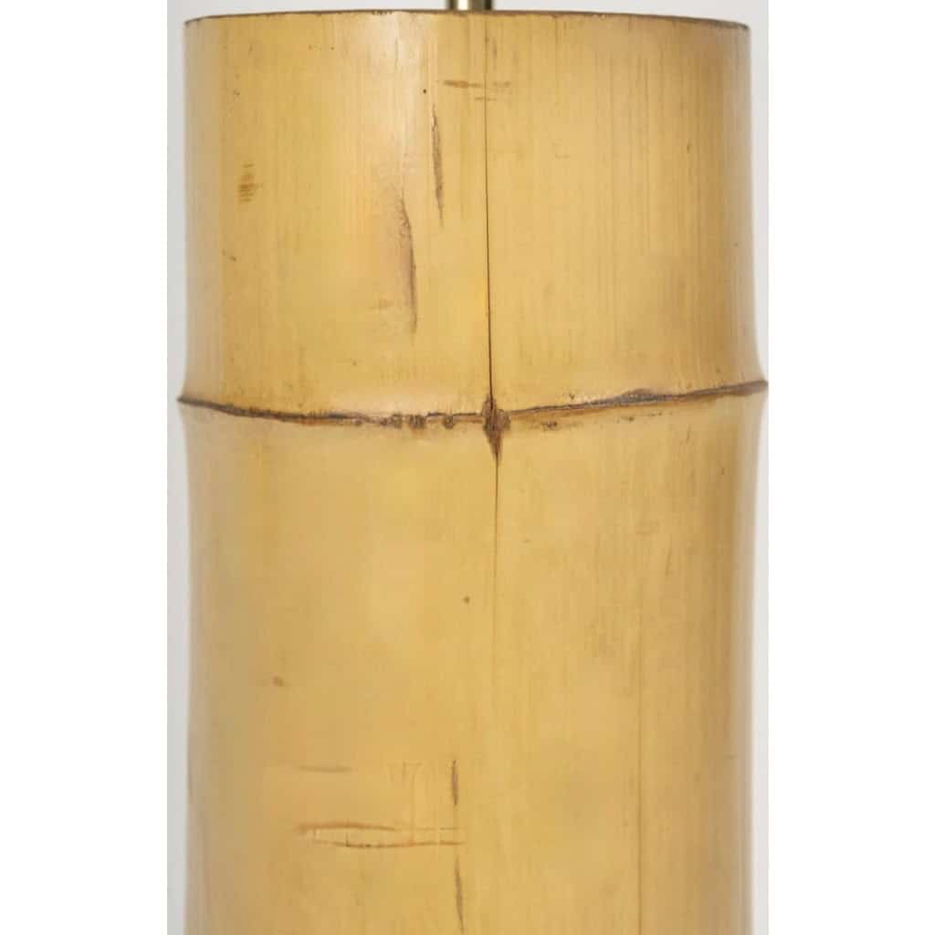 1970 Large Bamboo Lamp Maison Roche 1970 Large Bamboo Lamp Maison Roche