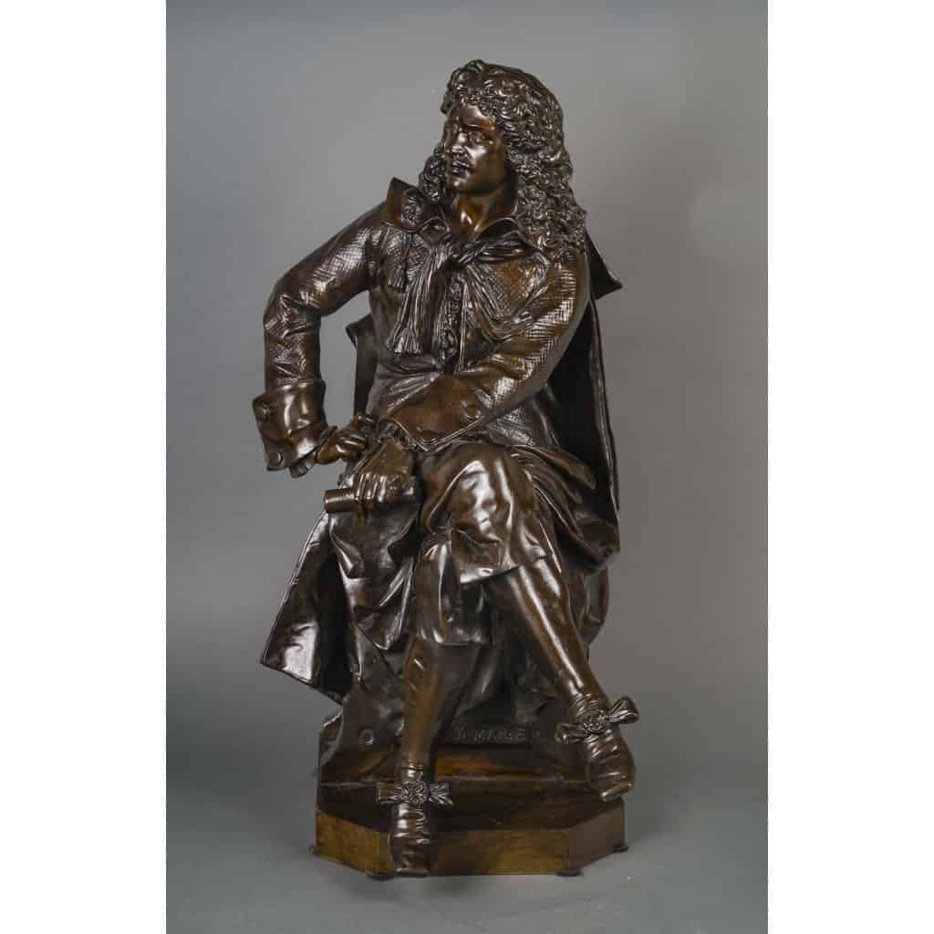 Grand Bronze Figurant Molière 