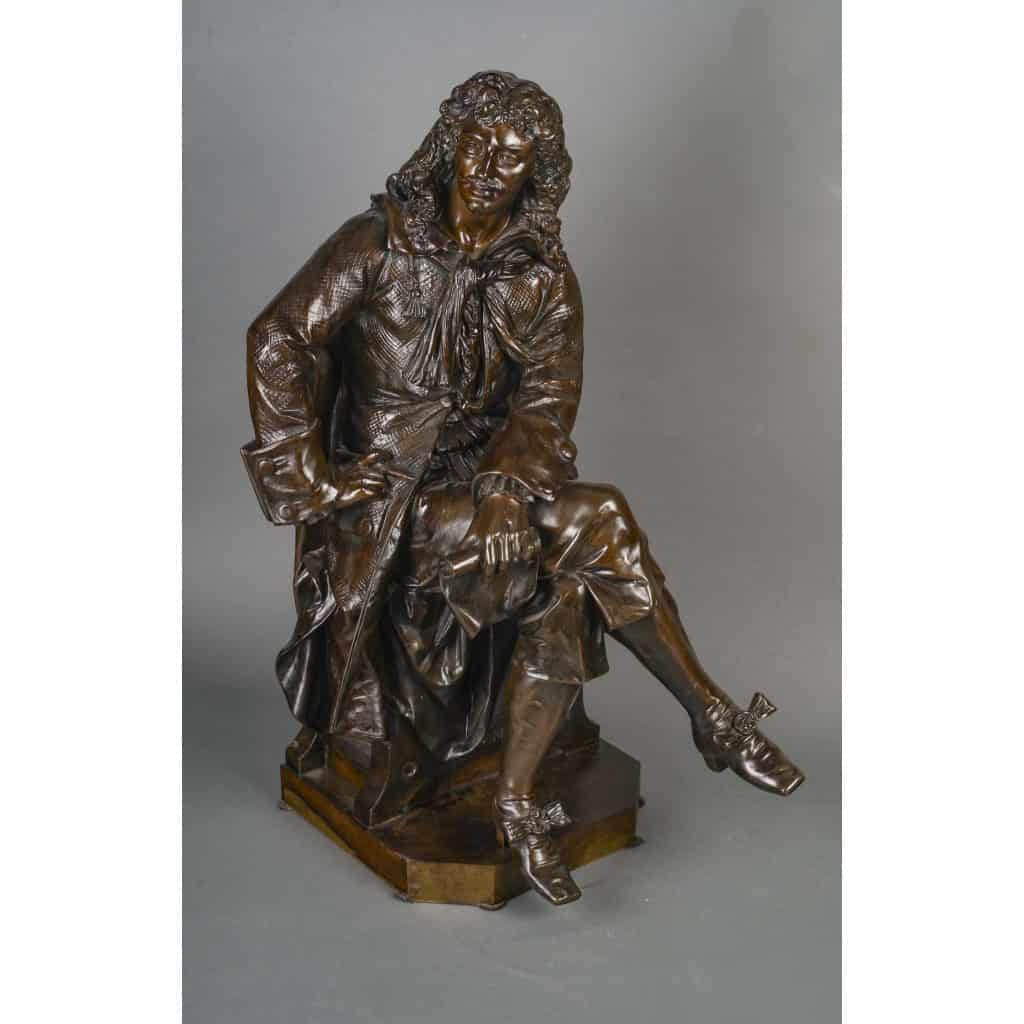 Grand Bronze Figurant Molière 