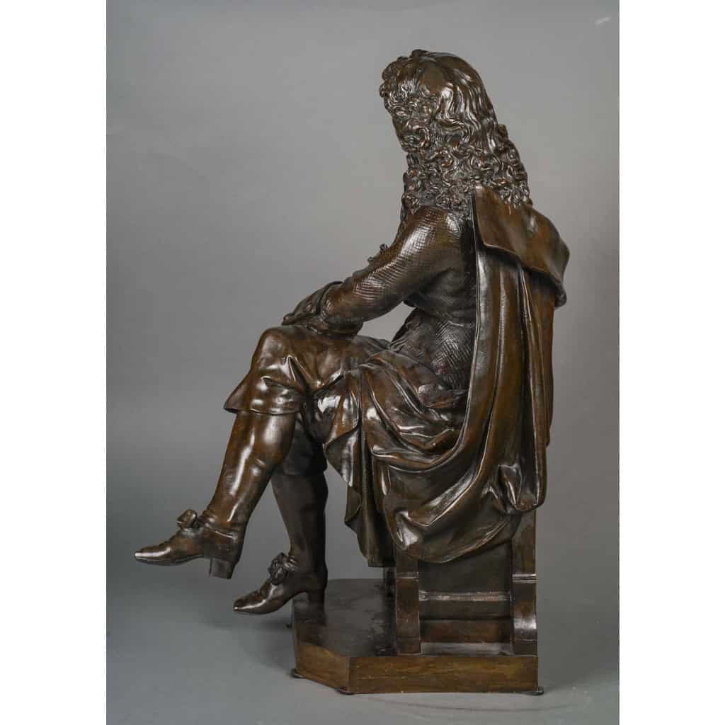 Grand Bronze Figurant Molière 