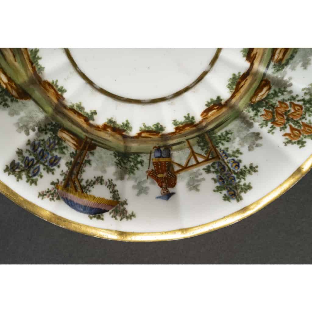 Tasse porcelaine de Paris, 1880 