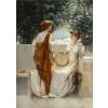 Francis COATES JONES (1857 - 1932) peintre américain - Les musiciennes à Pompei. Francis COATE JONES 1857-1932 musiciennes Pompéi