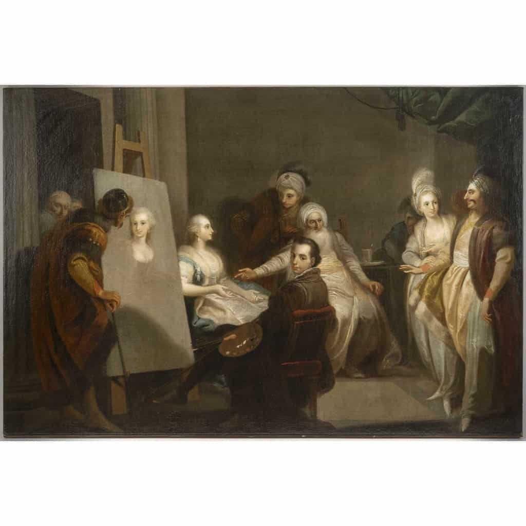 Dimitri Levitski 1735-1822 l’atelier du Peintre et le Sculpteur 