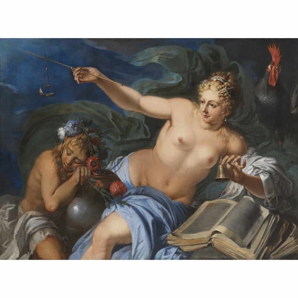 Allégorie de la Vigilance et de l’Oubli de l’Amour – Pietro Liberi (1614 – 1687) 