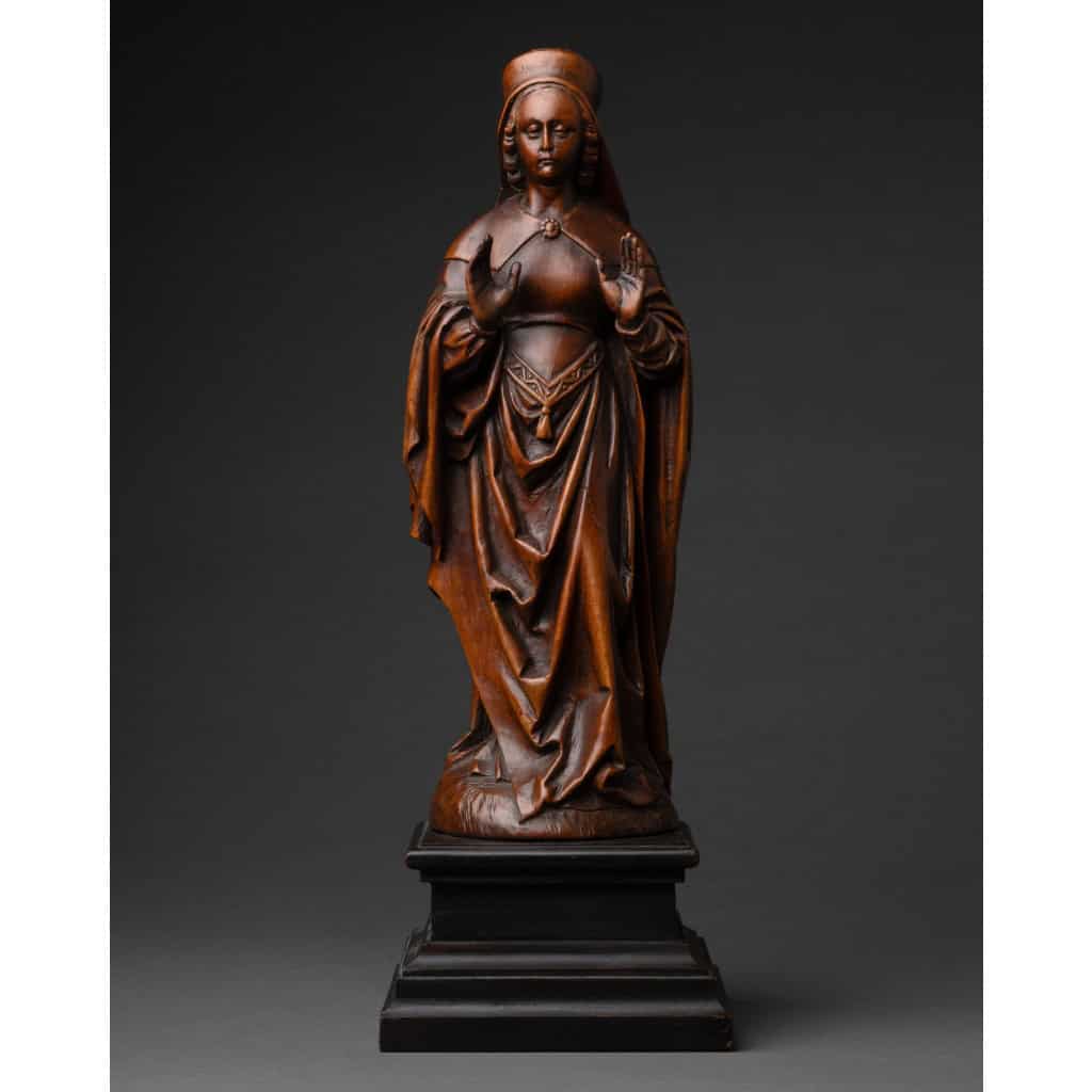 Statuette en buis – Flandres 16e /17e siècle 