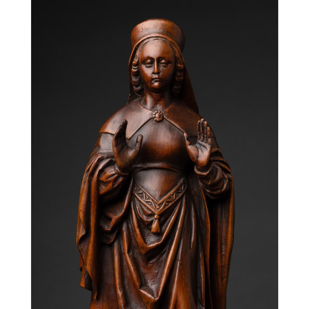 Statuette en buis – Flandres 16e /17e siècle 